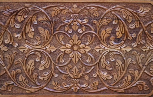 wood carving - objeto decorativo ilustrações imagens e fotografias de stock