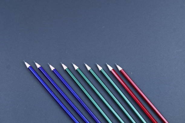 istock Schools rebelled colored pencils on dark background 1170794238