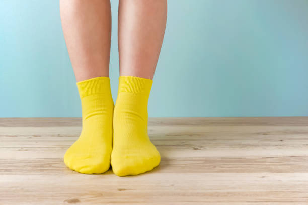 istock Standing in the room with socks 1170795533