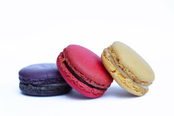 istock French macaroon sweet bakery colorful biscuit on isolated background 1170799706