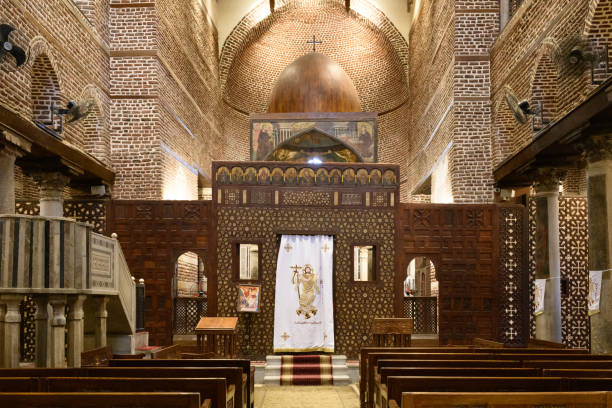 istock Cairo's suspended church 1170799727