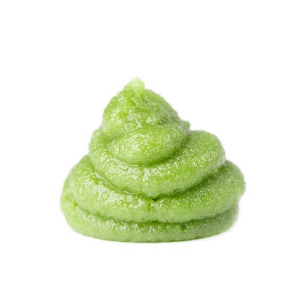 istock Wasabi sauce isolated on a white background. Asian hot sauce. 1170803041