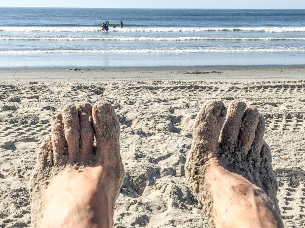 istock Feet in front of Atlantic city beach 1170804121