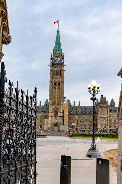 istock Ancient fence at Parliament Hill Ottawa, Canada 1170804352
