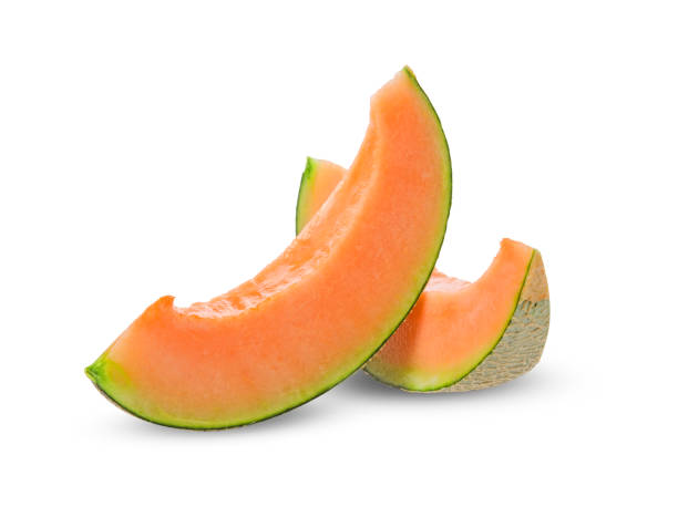 istock Cantaloupemelon isolated on white background 1170818587