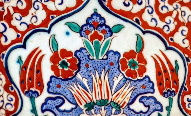 イスラムの花のモザイクアート - islam art mosaic pattern ストックフォトと画像