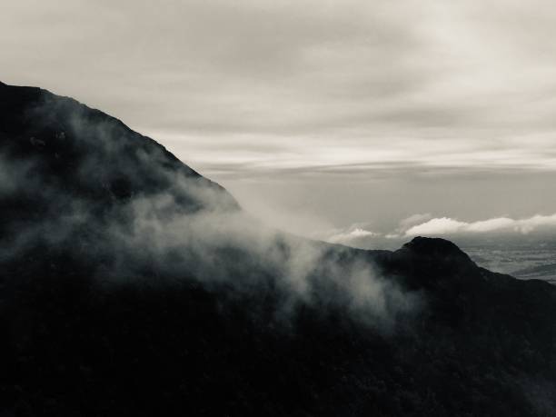 istock Alpine Landscape Nature White Clouds Alpine Pine Mist Outdoor 1170836686