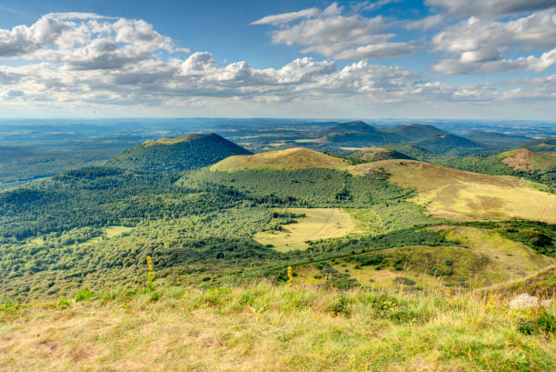 istock Panorama from the Puy de Dome, France 1170837588