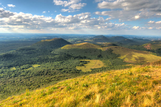 istock Panorama from the Puy de Dome, France 1170838174