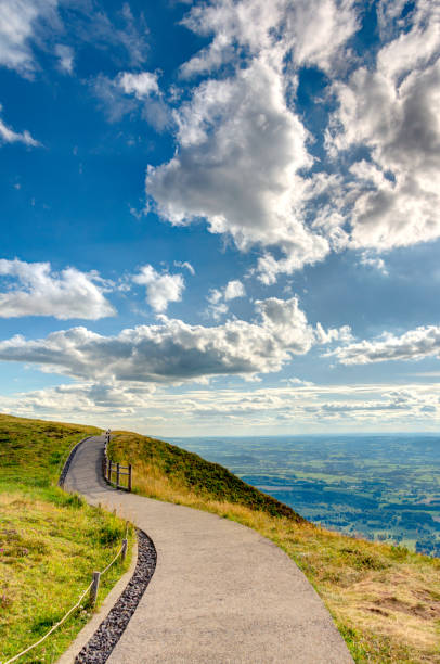 istock Panorama from the Puy de Dome, France 1170838203