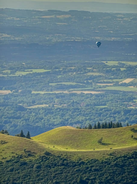 istock Panorama from the Puy de Dome, France 1170838401