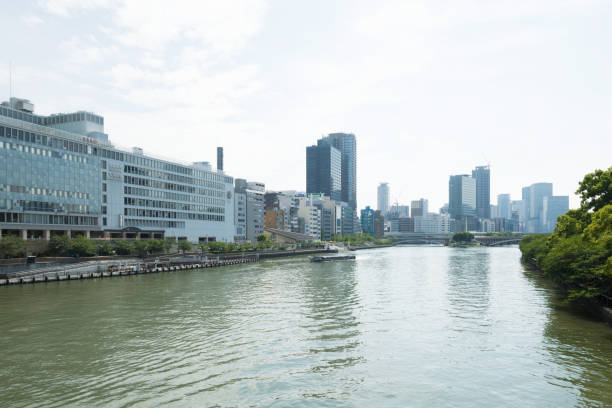 istock Tenmabashi cityscape 1170841075