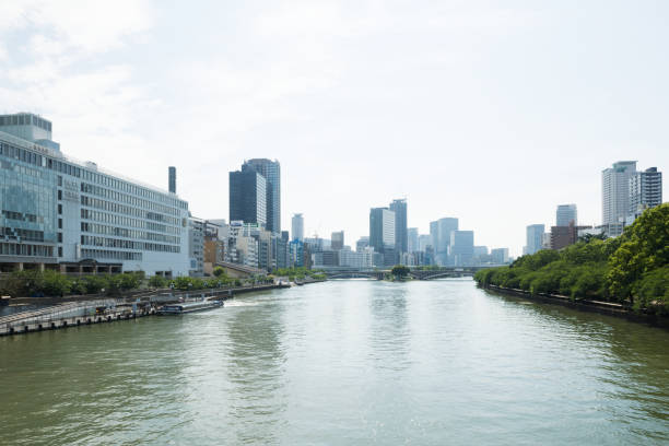 istock Tenmabashi cityscape 1170841111