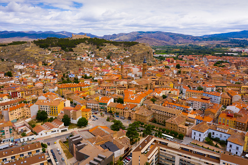 Vista aérea del paisaje urbano de Calatayud photo