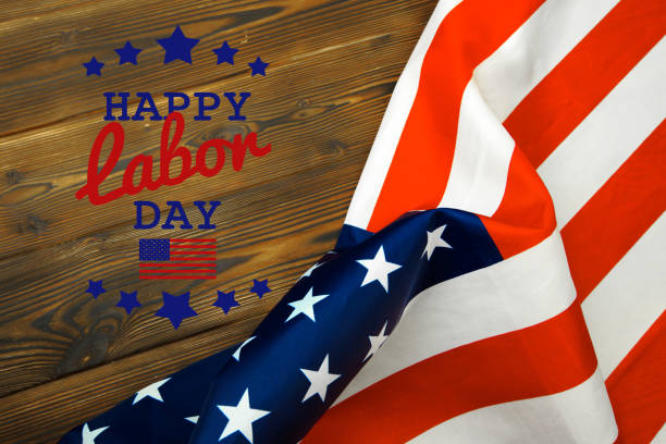 istock Happy Labor day banner, american patriotic background 1170845456