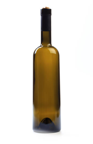 istock empty bottle of wine isolated on a white background 1170848331