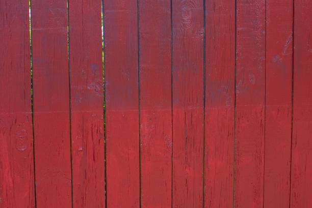 istock red wooden background of thin boards 1170871604