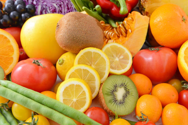 istock Fresh fruits and vegetables 1170872100