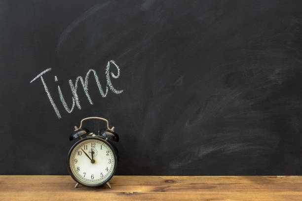 alarm clock and the text 