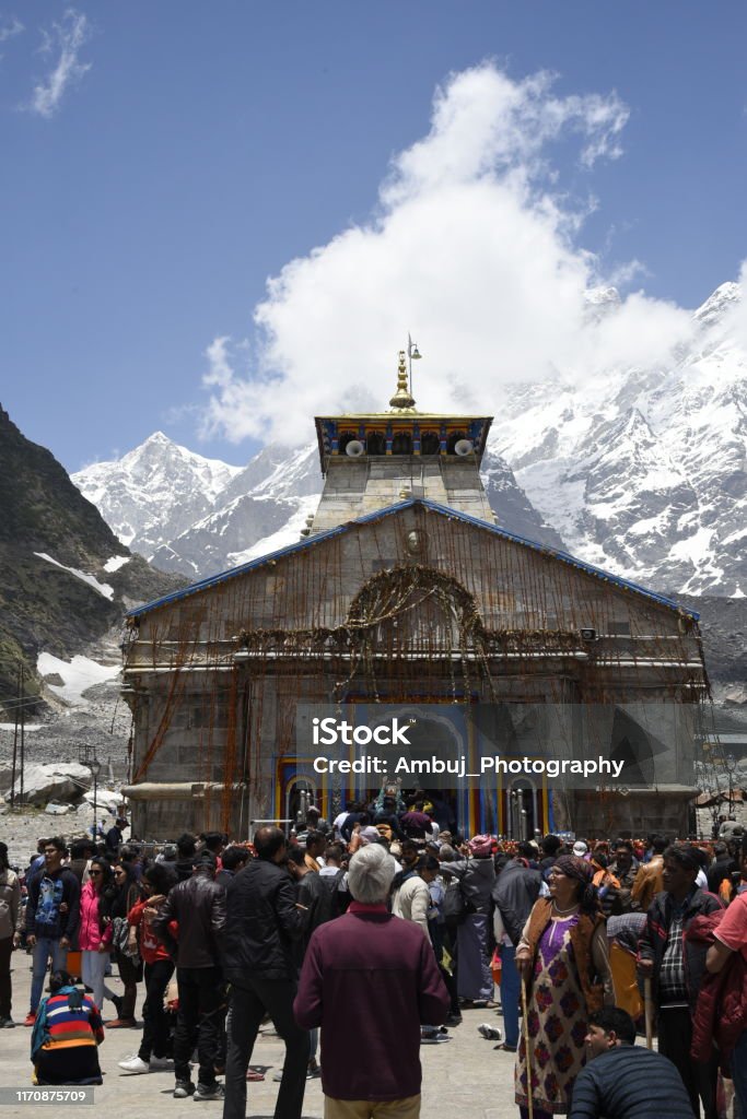 Holy Hindu Temple Of Lord Shri Kedarnath Shankar Bholenath Temple 2019 View  In Chamoli District Uttrakhand India Asia Stock Photo - Download Image Now  - iStock