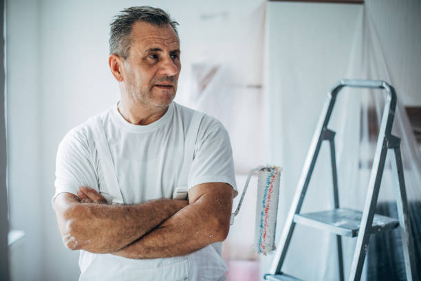 istock Portrait of  painter at home 1170876202