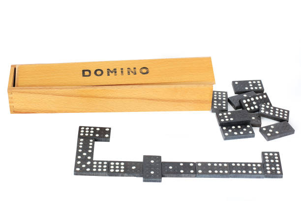 istock Dominoes. Board game with knuckles 1170877235