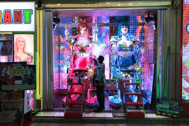 Tokyo Robot Restaurant stock photo