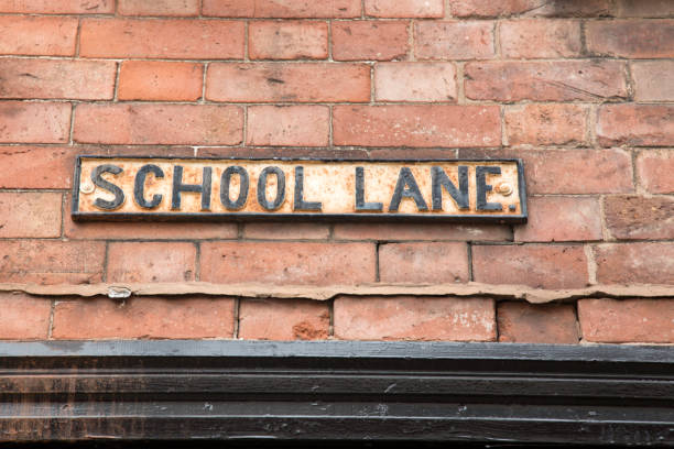 istock School Lane Street Sign 1170900743