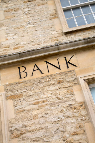 istock Bank Sign on Building 1170900761