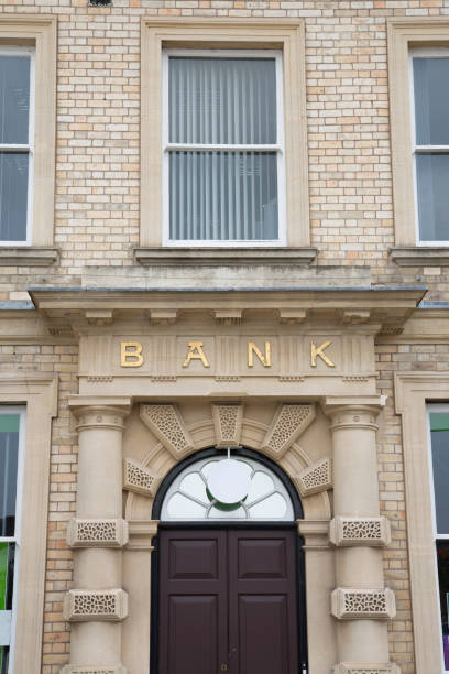 istock Bank Sign on Building 1170901257