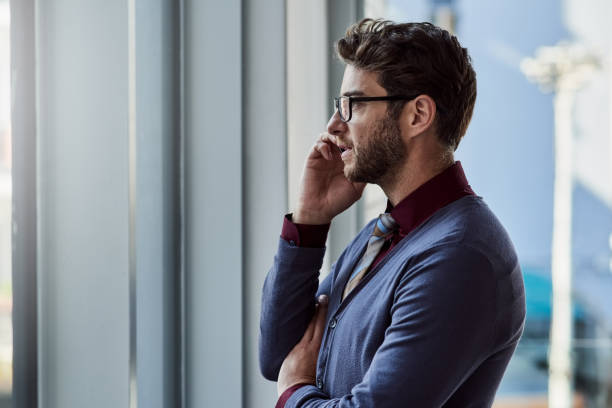 istock Making the call to put his plans for success together 1170905827