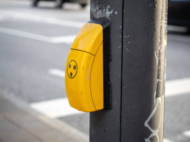 istock Button on the traffic light for blind people 1170906751