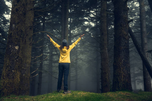 istock Female enjoying the nature 1170911631