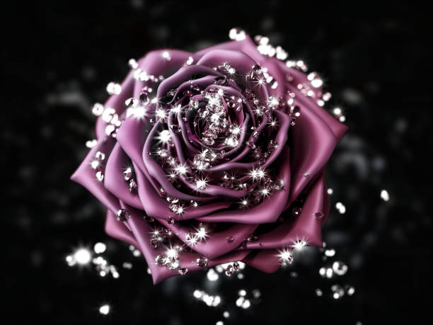 A detailed macro photograph of a soft ivory rose displaying its intricate petals with elegance. This image captures the beauty and gentle nature of the flower, symbolizing purity, love, and serenity.