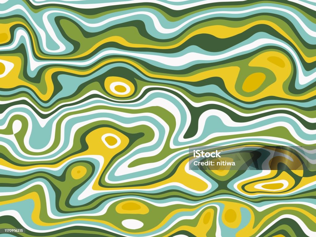 Multicolour Blue Multicolour Blue Green Yellow Liquid Abstract Background For Pattern ...