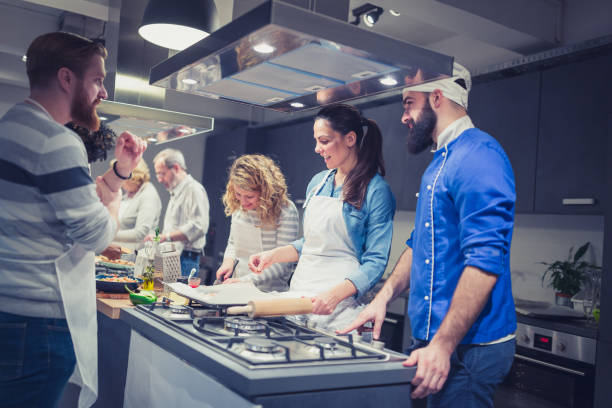 istock A chef is supervising attendees of cooking class 1170919498