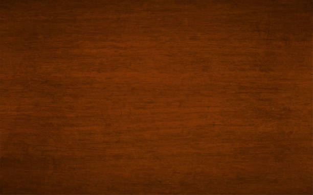 ciemnobrązowa kolor drewna teksturowane wektor ilustracja stockowa - lumber industry timber wood plank stock illustrations