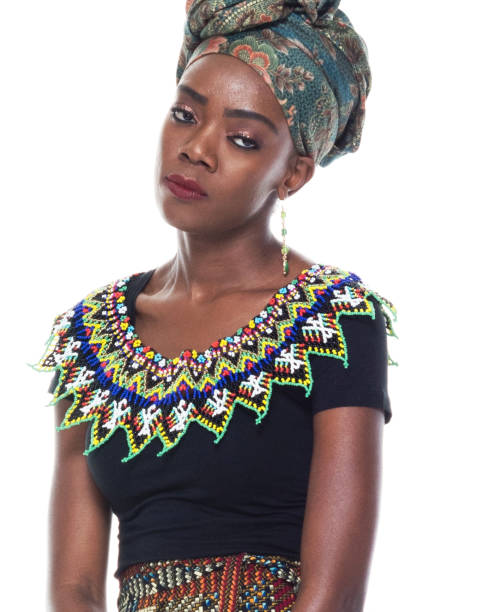 istock Profile view of African female 1170926234