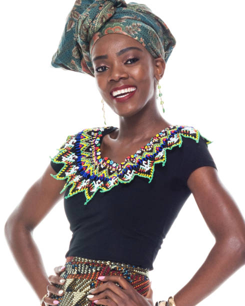 istock Profile view of African female 1170926253