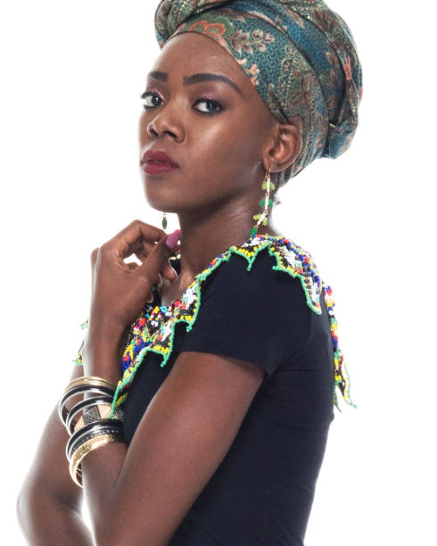 istock Profile view of African female 1170926635