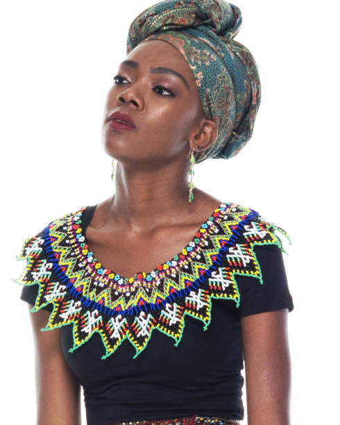 istock Profile view of African female 1170926678
