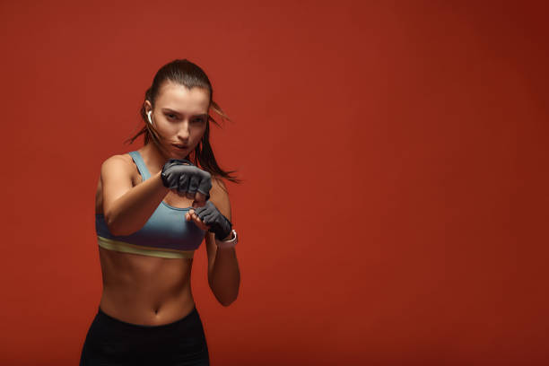 istock Get active. Get sweaty. Sportswoman having work out 1170928646