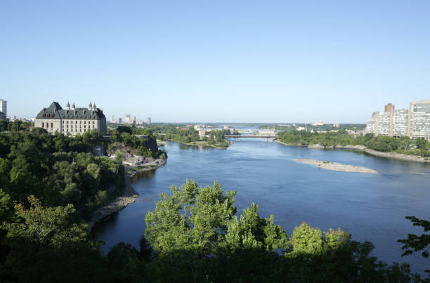istock Ottawa River Viewed from Parliament Hill, Canada 1170936630