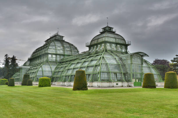 Glass house in Shonbrunn park, Vienna