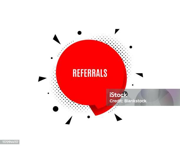 Referrals Symbol Referral Program Sign Vector Stock Illustration ...