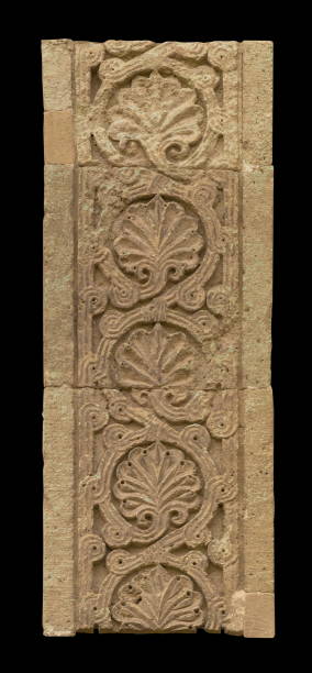 istock gypsum stucco, wall texture, plaster molding and patterns 1170946132