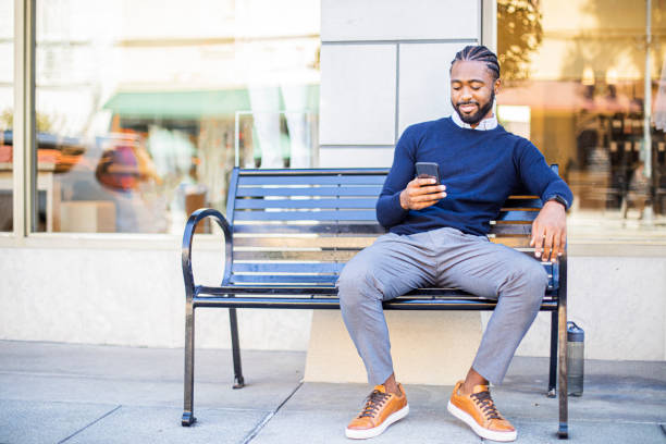 istock Attractive Young Businessman Sitting 1170954454