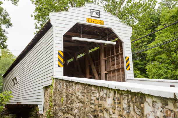 istock Gibson's Covered Bridge, Bradford Township, Pennsylvania 1170964751