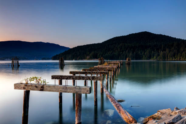 istock abandoned pier, Barnet Marine Park, Burnaby, BC, Canada 1170970949