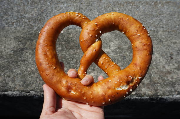 istock Pretzel bread in Europa for breakfast 1170973451